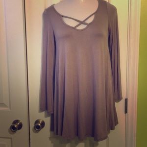 Long sleeve Piko Tunic